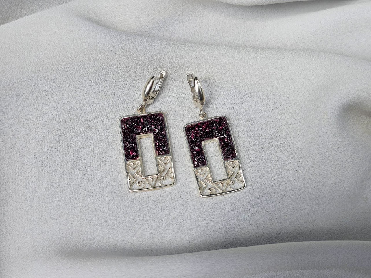 Earring "Tbilisi door "