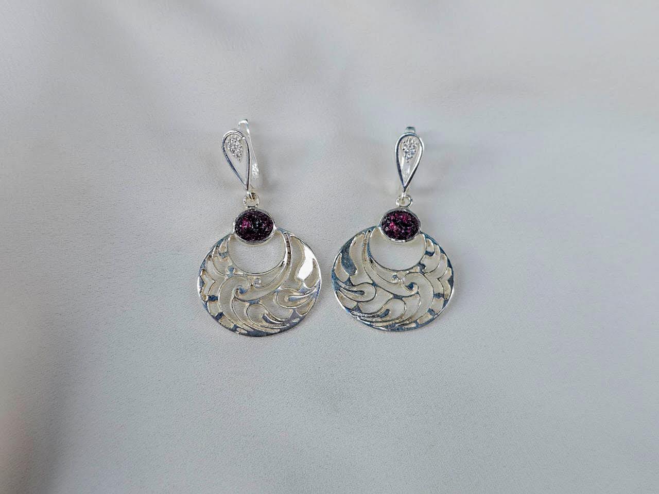 Earring "Carving"