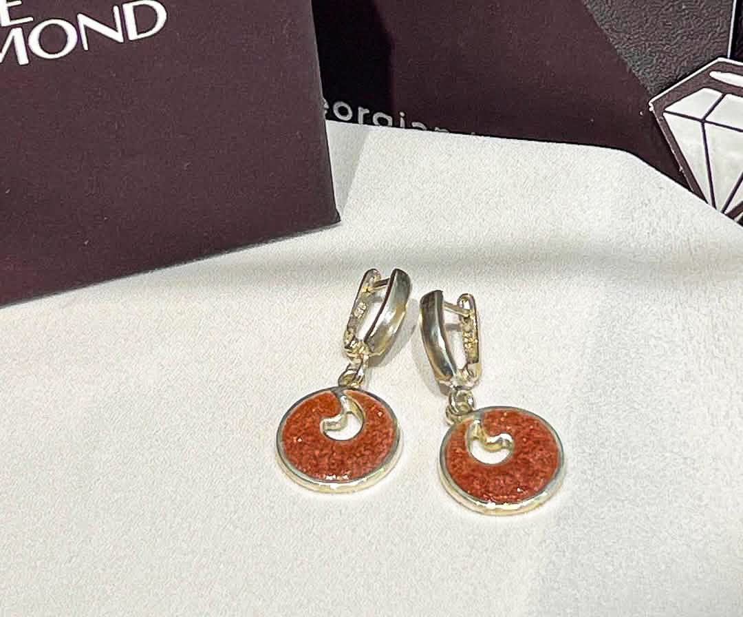 earring "oval"