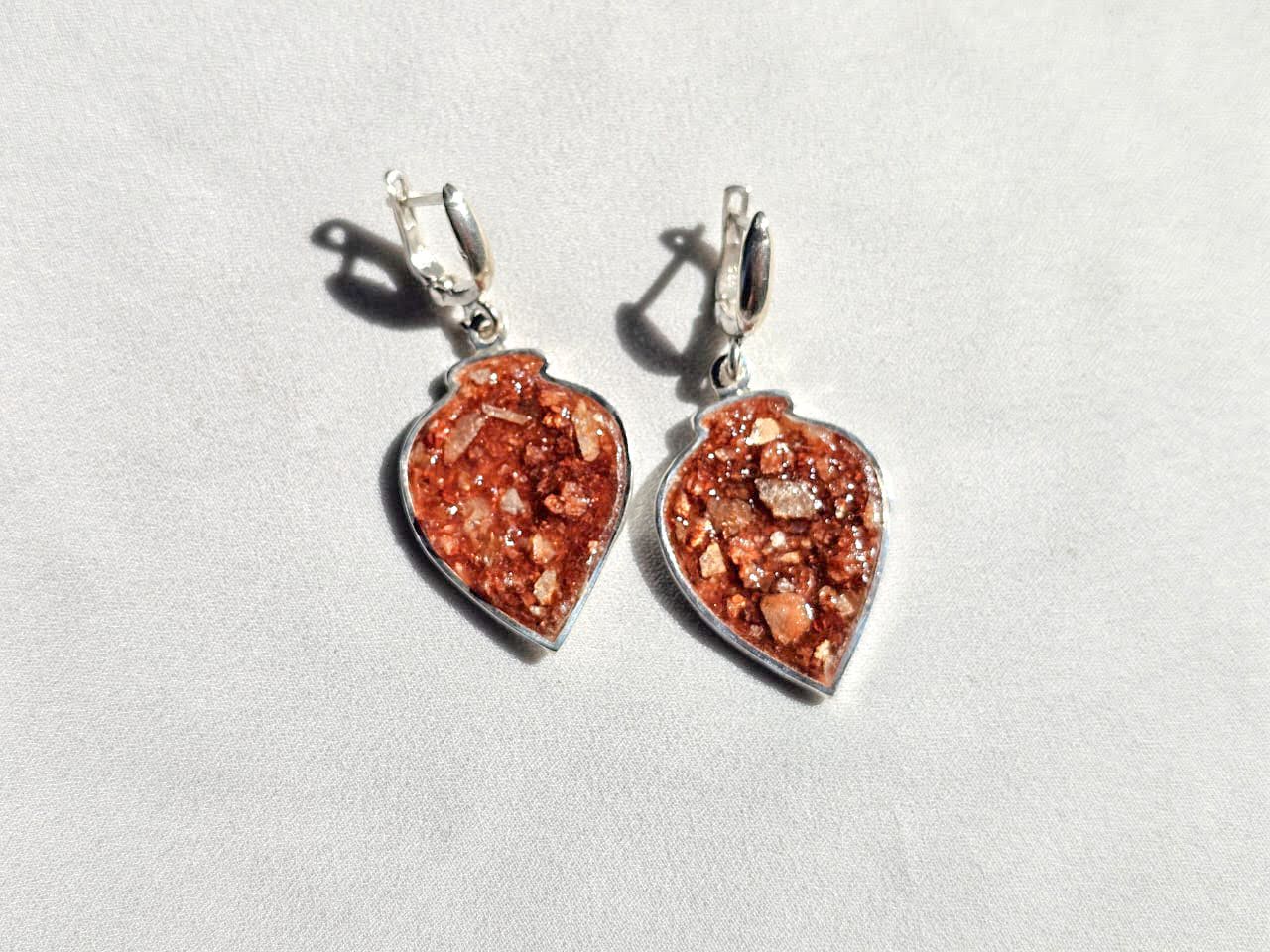 Earring "Kvevri" (Rkatsiteli)