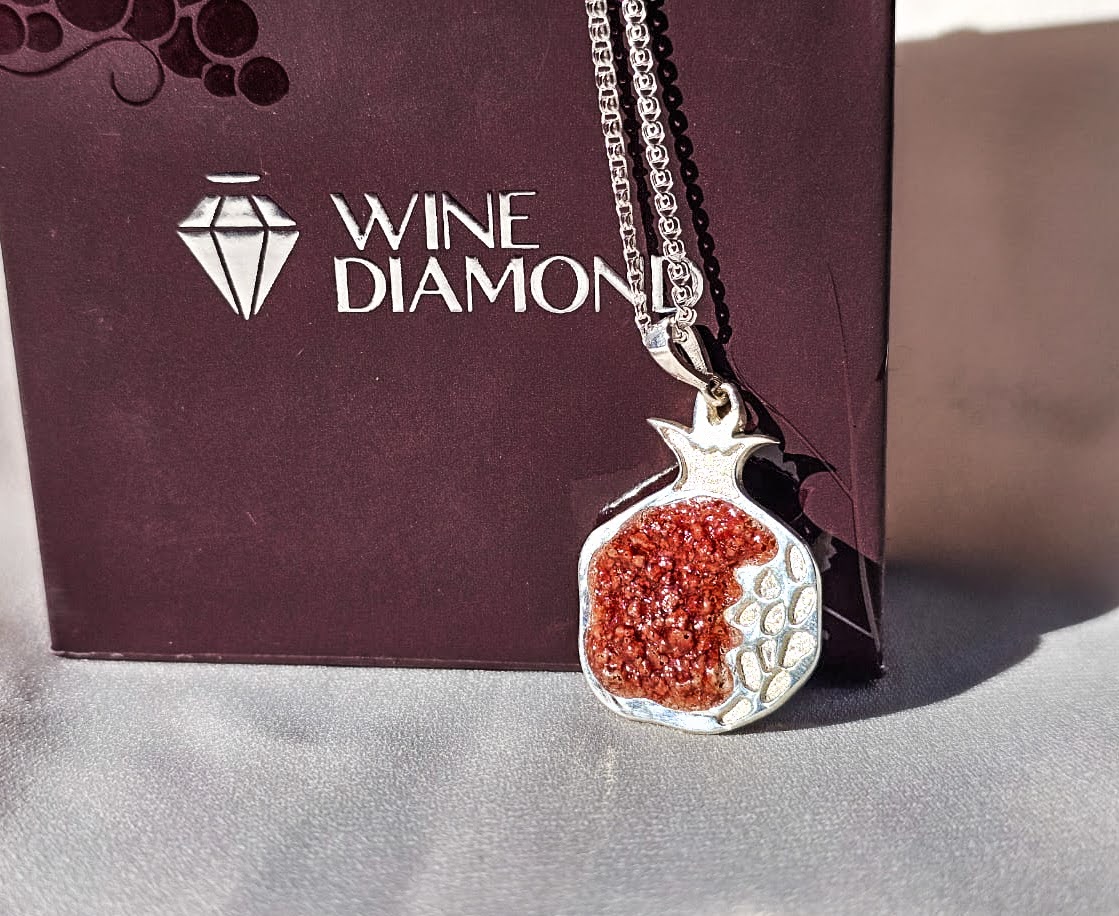 Necklace "Pomegranate"
