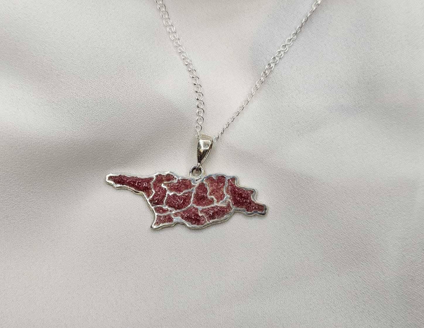 Necklace "Georgian regions" (Tavkveri)