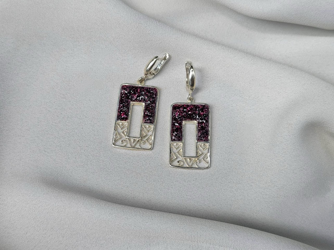 Earring "Tbilisi door "