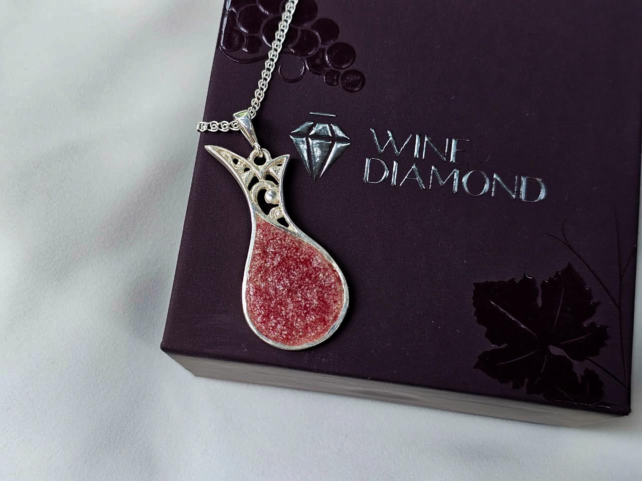 Necklace "Pomegranate"